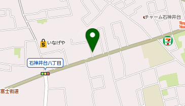【予約制】akippa 石神井台8-23-23 アキッパ駐車場の地図画像