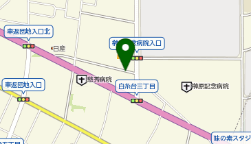 【予約制】akippa サンキューコーポレーション駐車場【バイク専用】の地図画像