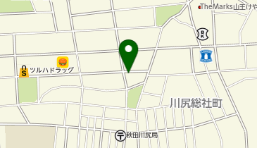 【予約制】akippa 川尻御休町駐車場の地図画像