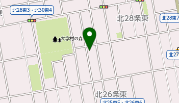 【予約制】akippa 北27条東5 野口邸☆アキッパ駐車場の地図画像