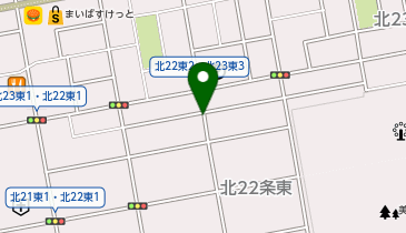 【予約制】akippa 【平日】北22条東2丁目2-15☆アキッパ駐車場の地図画像