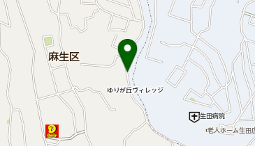 【予約制】akippa 西生田5丁目23-17 アキッパ駐車場の地図画像