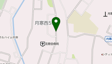 【予約制】akippa 月寒西5条8丁目 駐車場の地図画像