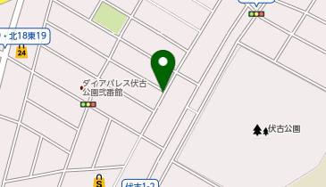 【予約制】akippa 北18条東21丁目2-18☆アキッパ駐車場の地図画像