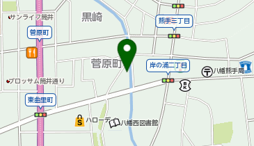 【予約制】akippa 石西整形外科医院☆アキッパ駐車場【土曜のみ】の地図画像