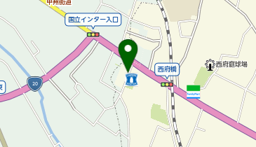 【予約制】akippa 国立府中インター駐車場の地図画像