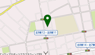 【予約制】akippa 北9条東12 近藤邸☆アキッパ駐車場の地図画像