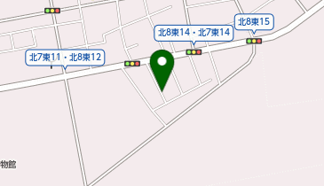 【予約制】akippa 北7条東13 空き地☆アキッパ駐車場の地図画像
