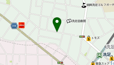 【予約制】akippa 洗足2-14-21 アキッパ駐車場の地図画像