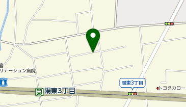 【予約制】akippa 陽東4-12_アキッパ駐車場の地図画像