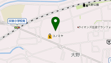 【予約制】akippa *大東市灰塚2丁目[西村]駐車場(2)の地図画像