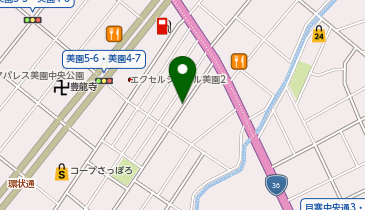 【予約制】akippa 豊平区美園4条7丁目5-10 個人宅?アキッパ駐車場の地図画像