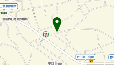 【予約制】akippa 西野川1-5-34駐車場の地図画像