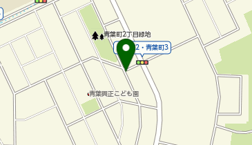 【予約制】akippa 厚別区青葉町2丁目9-5-2 個人宅?アキッパ駐車場【1】の地図画像