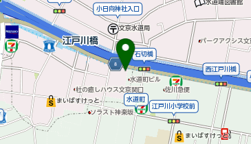 【予約制】akippa シスコンパーク関口一丁目 バイク月極駐車場の地図画像