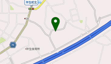 【予約制】akippa 福山市坪生町6丁目駐車場の地図画像