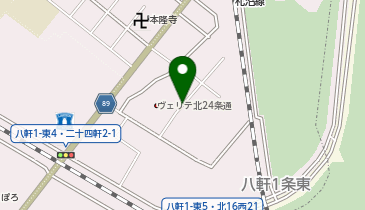 【予約制】akippa 八軒2条東5丁目3-32☆アキッパ駐車場の地図画像