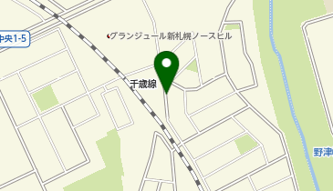 【予約制】akippa 厚別区青葉町11丁目6-6 個人宅?アキッパ駐車場の地図画像
