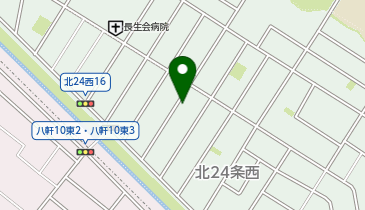 【予約制】akippa 北24条西15丁目3-15☆アキッパ駐車場【1】の地図画像