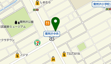 【予約制】akippa 東所沢の地図画像