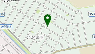 【予約制】akippa 北25条西13丁目1-14-1☆アキッパ駐車場の地図画像