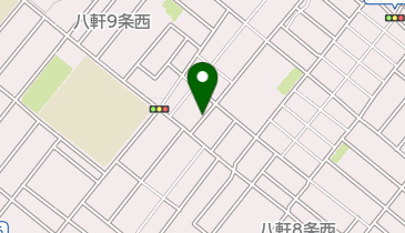 【予約制】akippa 八軒9条西5丁目1-15☆アキッパ駐車場の地図画像