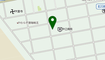 【予約制】akippa 北22条西7丁目2-14☆アキッパ駐車場の地図画像