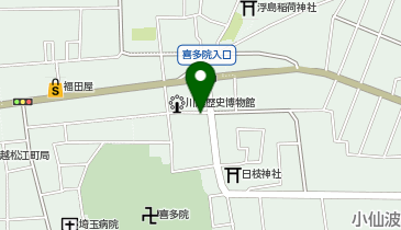 【予約制】akippa 小仙波町1丁目2-7 アキッパ駐車場の地図画像