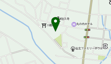 【予約制】akippa 株式会社カシータ 大曲の花火臨時駐車場の地図画像