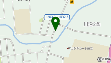 【予約制】akippa あすりは整骨院駐車場/真駒内セキスイハイム/真駒内公園/南区体育館/イオン藻岩近く【土祝】の地図画像