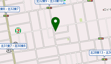 【予約制】akippa 新道東徒歩12分 の地図画像