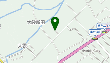 【予約制】akippa 大袋新田792-9 アキッパ駐車場の地図画像