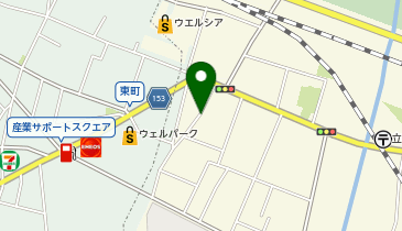 【予約制】akippa 富士見町1丁目駐車場の地図画像