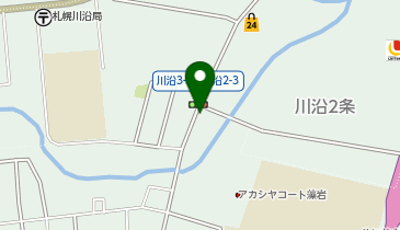 【予約制】akippa タニタフィッツミー札幌川沿駐車場/真駒内セキスイハイム/真駒内公園/南区体育館【日】の地図画像