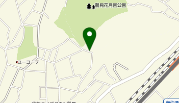 【予約制】akippa 花月園公園西側付近の地図画像