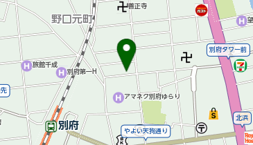 【予約制】akippa 駅前本町7-18駐車場の地図画像