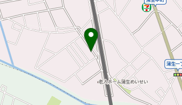 【予約制】akippa 蒲生3838-7 アキッパ駐車場の地図画像