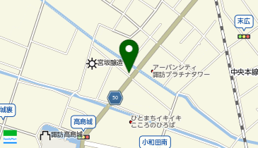 【予約制】akippa 【諏訪湖の花火】8/15アキッパ ミクロ発條丸高臨時駐車場の地図画像