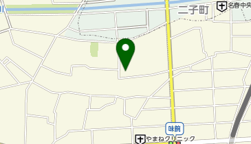 【予約制】akippa 楠味鋺4丁目駐車場の地図画像