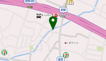 【予約制】akippa ラグビー場近くの駐車場の地図画像