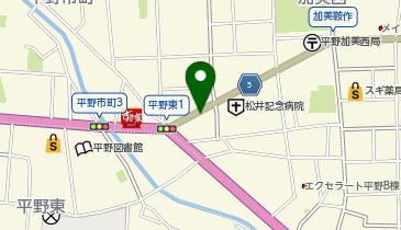 【予約制】akippa 加美西空き地(1)駐車場の地図画像