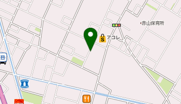 【予約制】akippa 谷中町1丁目5 アキッパ駐車場の地図画像