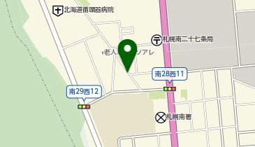 【予約制】akippa 中央区南28条西12丁目1-6 個人宅?アキッパ駐車場の地図画像