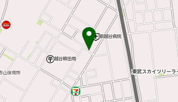 【予約制】akippa 元柳田町6-44 アキッパ駐車場の地図画像