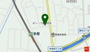 【予約制】akippa 名鉄多屋駅前駐車場【5番区画】-セントレア(中部国際空港)アクセス便利!の地図画像