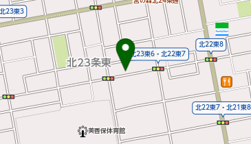 【予約制】akippa 北23条東6丁目1-26☆アキッパ駐車場の地図画像