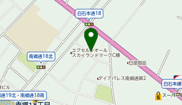 【予約制】akippa 本通19丁目第一駐車場の地図画像