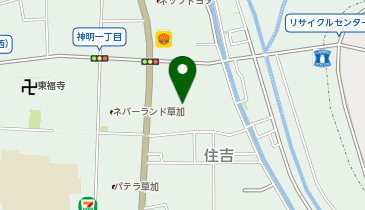 【予約制】akippa 神明2丁目1-14 アキッパ駐車場の地図画像