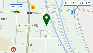 【予約制】akippa 神明2丁目1-24 アキッパ駐車場の地図画像