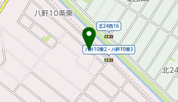 【予約制】akippa 八軒10条東2丁目2-31☆アキッパ駐車場の地図画像
